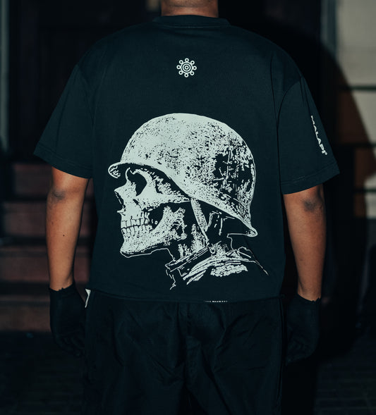 MALAPI BLACK SKULLS T-SHIRT